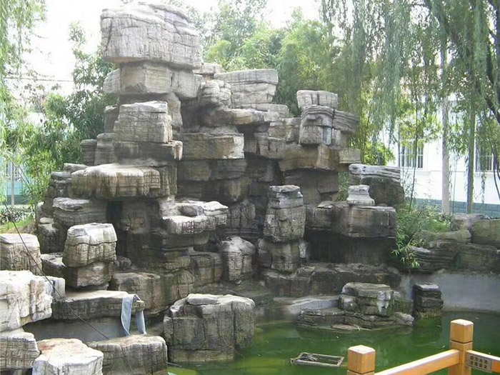 古建假山景觀建設