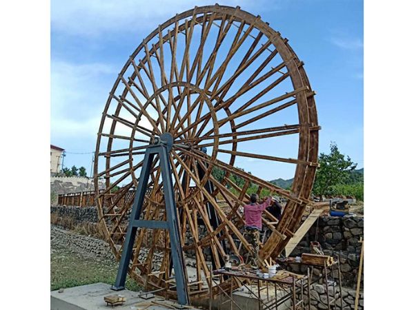 景觀水車制作 